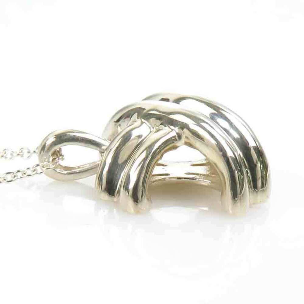 Tiffany Co Signature Necklace Sterling Silver